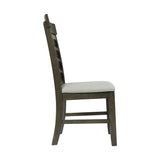 Colorado Dining Height Side Chair Charcoal (2pc per Carton) - Tampa Furniture Outlet