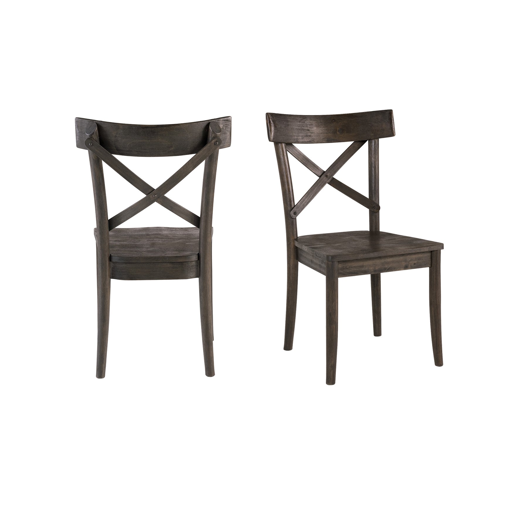 (D210-43C) Coronado- Side Chair (2/Ctn)- Chocolate - Tampa Furniture Outlet