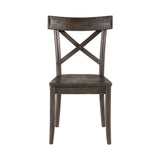 (D210-43C) Coronado- Side Chair (2/Ctn)- Chocolate - Tampa Furniture Outlet