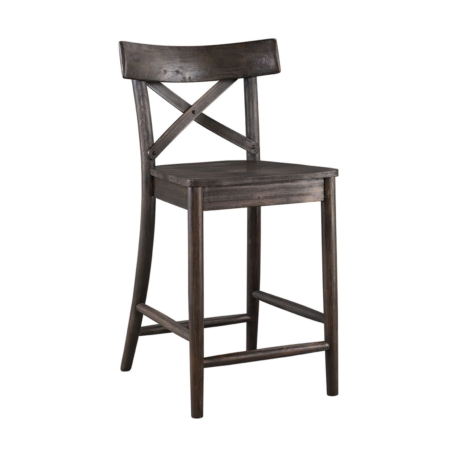 (D210-22C) Coronado- 24'' Counter Stool- Chocolate - Tampa Furniture Outlet