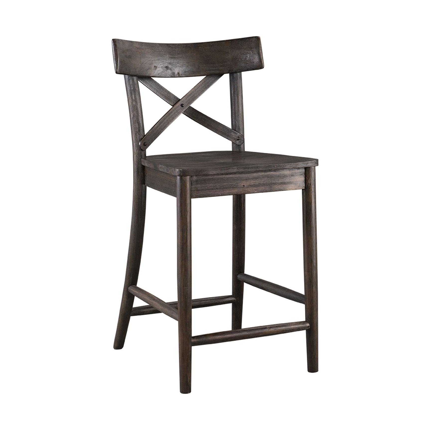 (D210-22C) Coronado- 24'' Counter Stool- Chocolate - Tampa Furniture Outlet