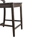 (D210-22C) Coronado- 24'' Counter Stool- Chocolate - Tampa Furniture Outlet