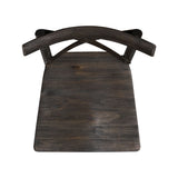 (D210-22C) Coronado- 24'' Counter Stool- Chocolate - Tampa Furniture Outlet