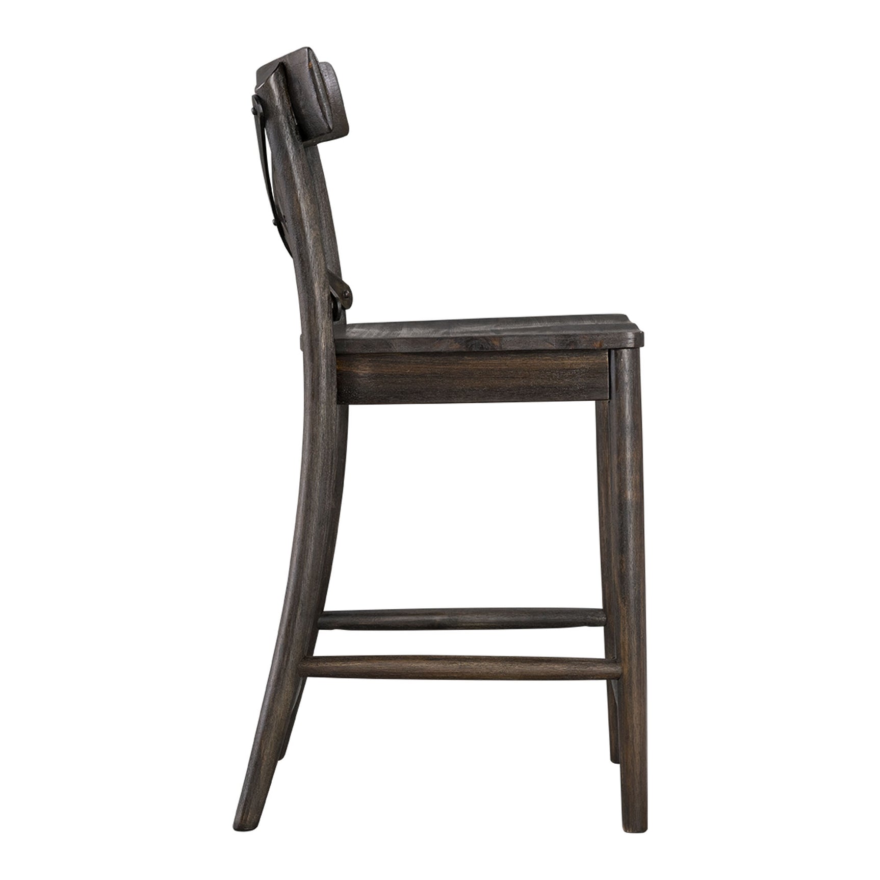 (D210-22C) Coronado- 24'' Counter Stool- Chocolate - Tampa Furniture Outlet
