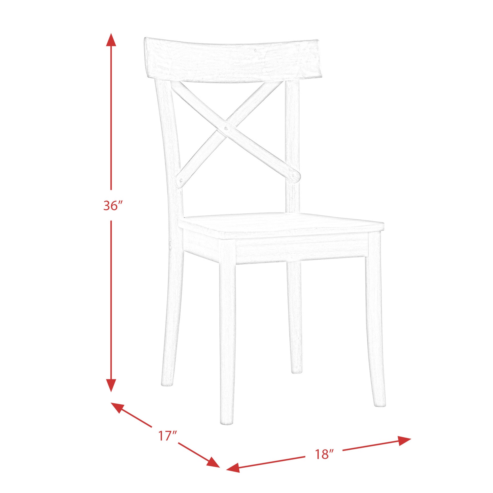 (D210-43C) Coronado- Side Chair (2/Ctn)- Chocolate - Tampa Furniture Outlet