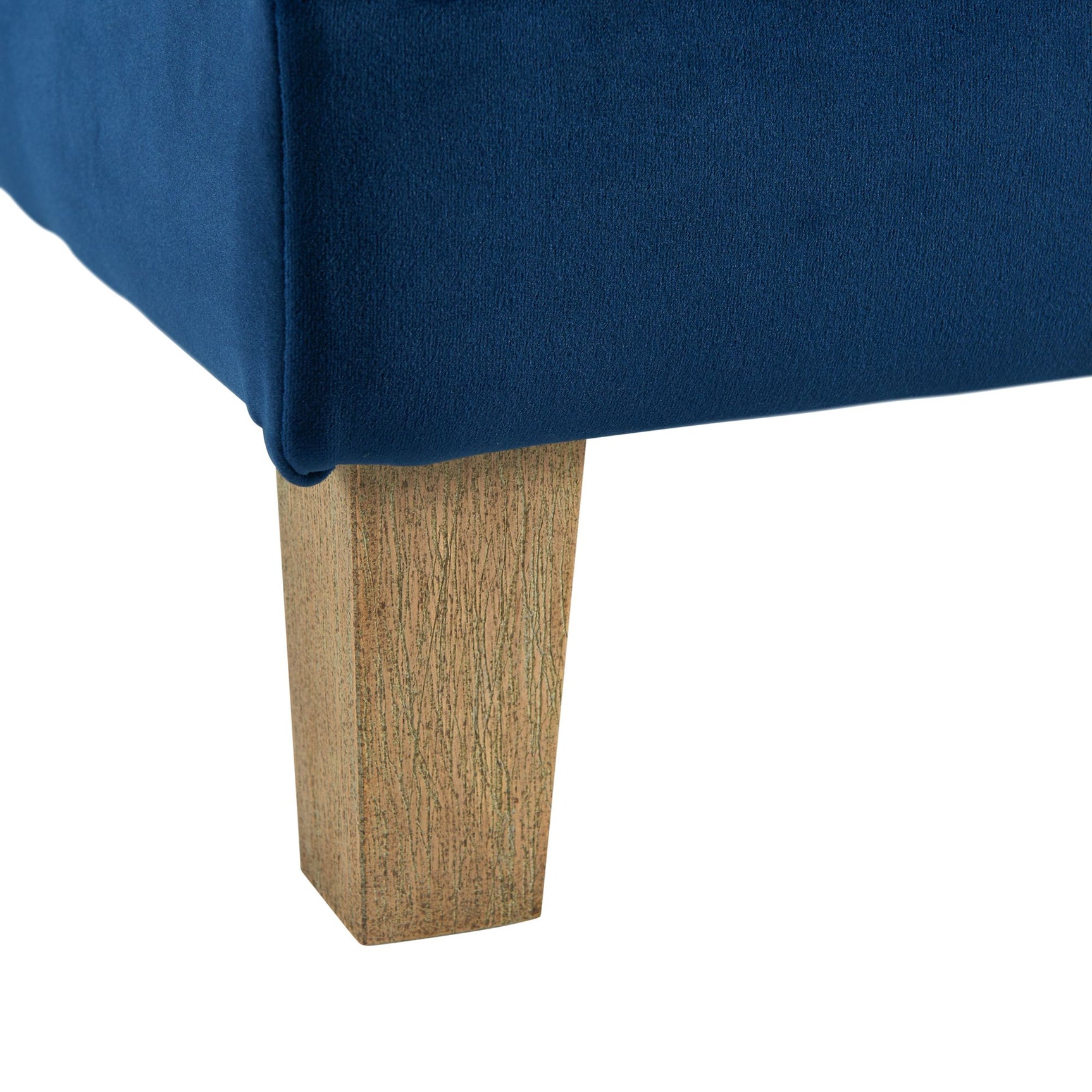 Crosby Bench Royale Cobalt (ISTA 3) - Tampa Furniture Outlet