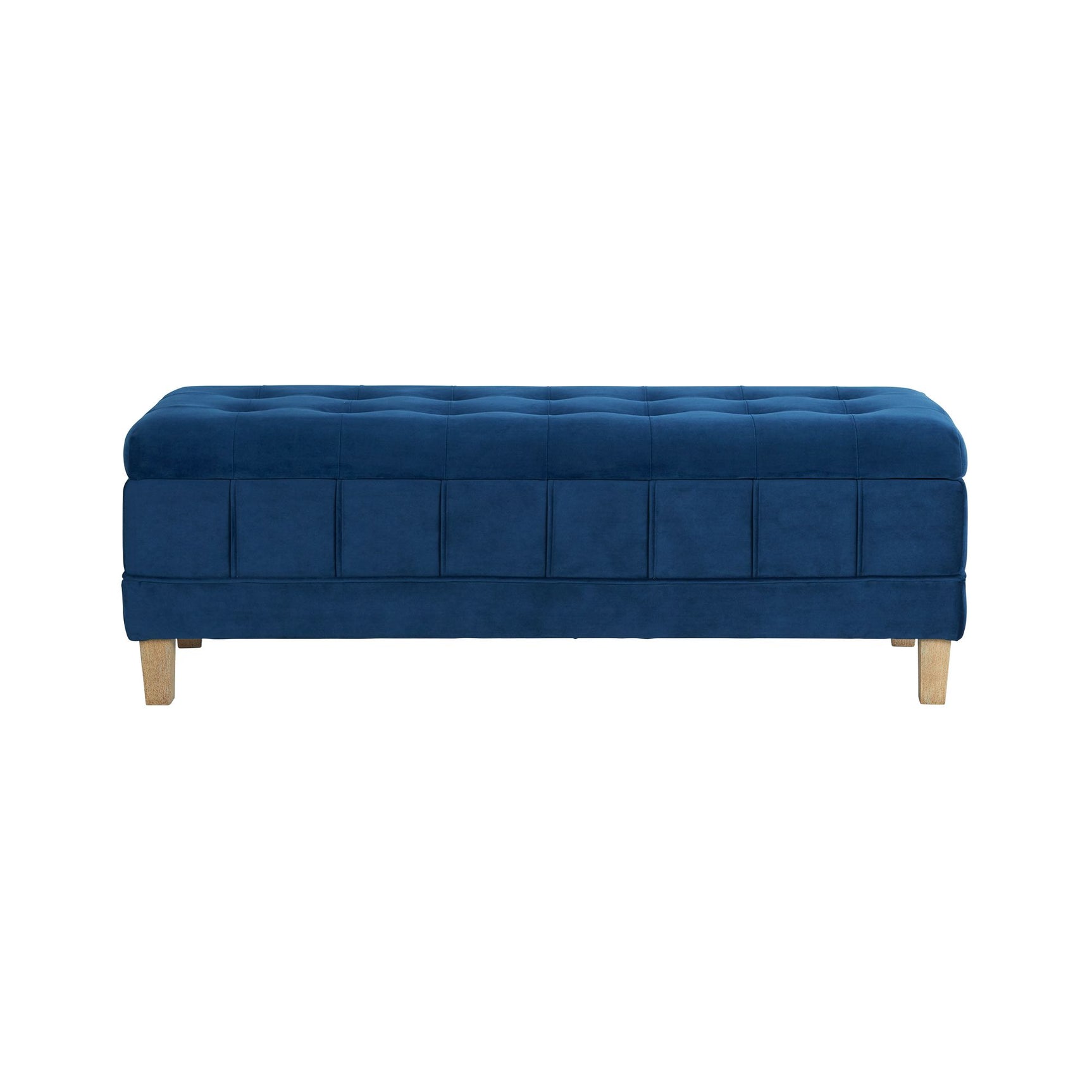 Crosby Bench Royale Cobalt (ISTA 3) - Tampa Furniture Outlet