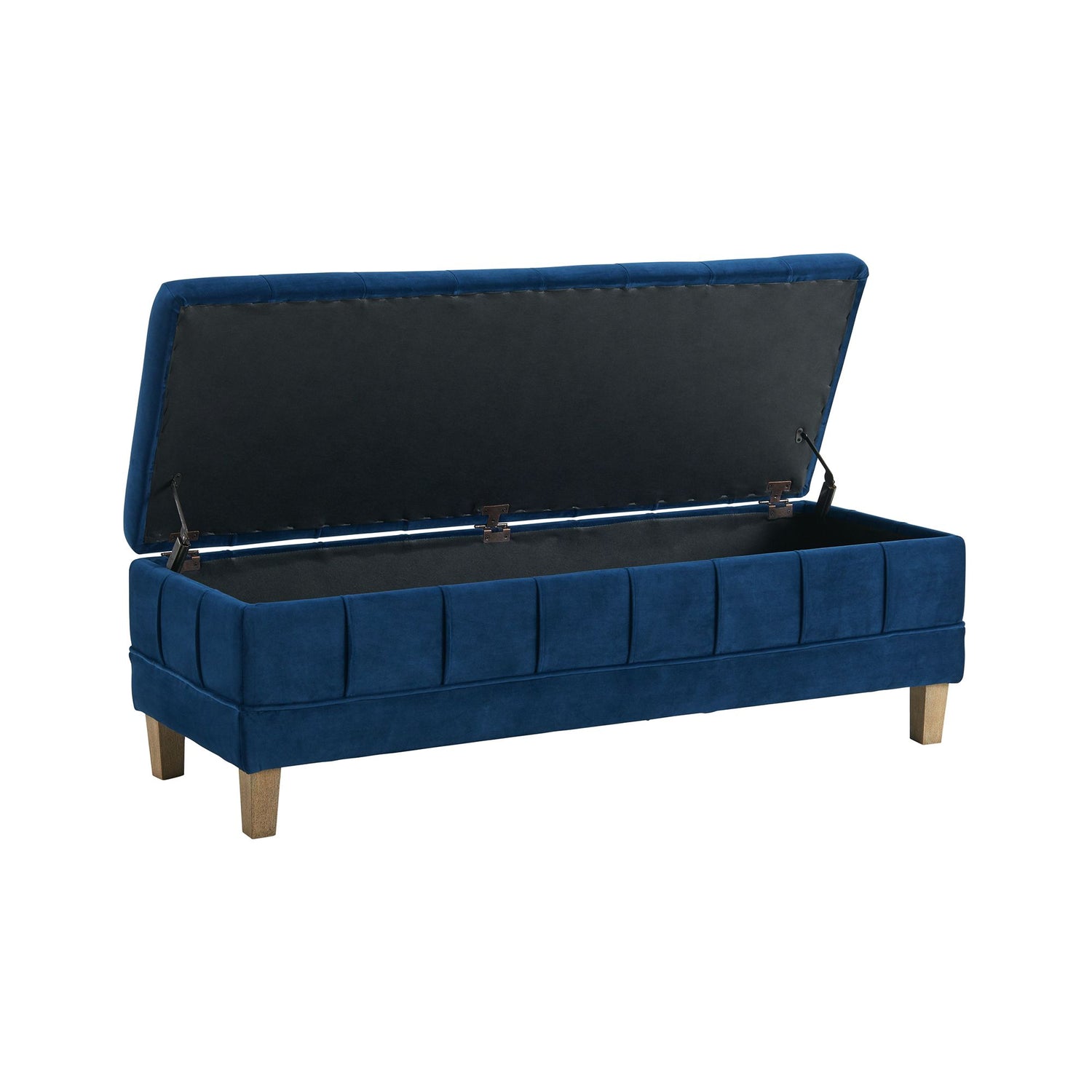 Crosby Bench Royale Cobalt (ISTA 3) - Tampa Furniture Outlet