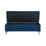 Crosby Bench Royale Cobalt (ISTA 3) - Tampa Furniture Outlet