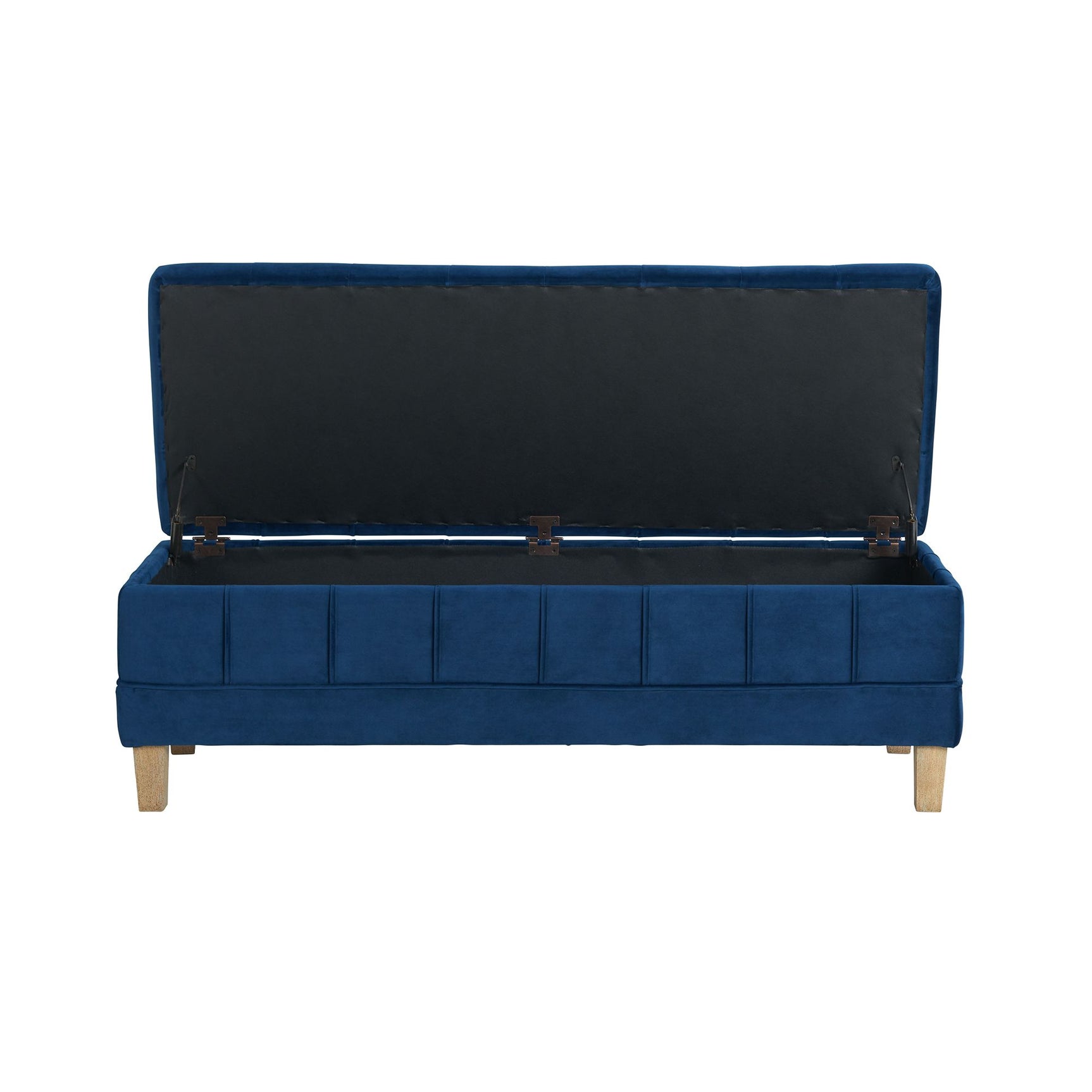Crosby Bench Royale Cobalt (ISTA 3) - Tampa Furniture Outlet