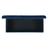 Crosby Bench Royale Cobalt (ISTA 3) - Tampa Furniture Outlet