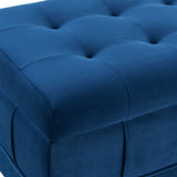 Crosby Bench Royale Cobalt (ISTA 3) - Tampa Furniture Outlet
