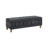 Crosby Bench Royale Grey (ISTA 3) - Tampa Furniture Outlet