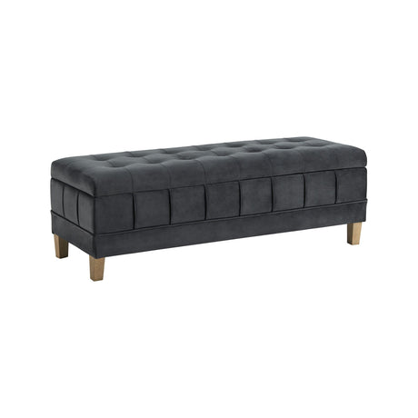 Crosby Bench Royale Grey (ISTA 3) - Tampa Furniture Outlet