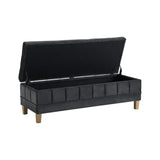 Crosby Bench Royale Grey (ISTA 3) - Tampa Furniture Outlet
