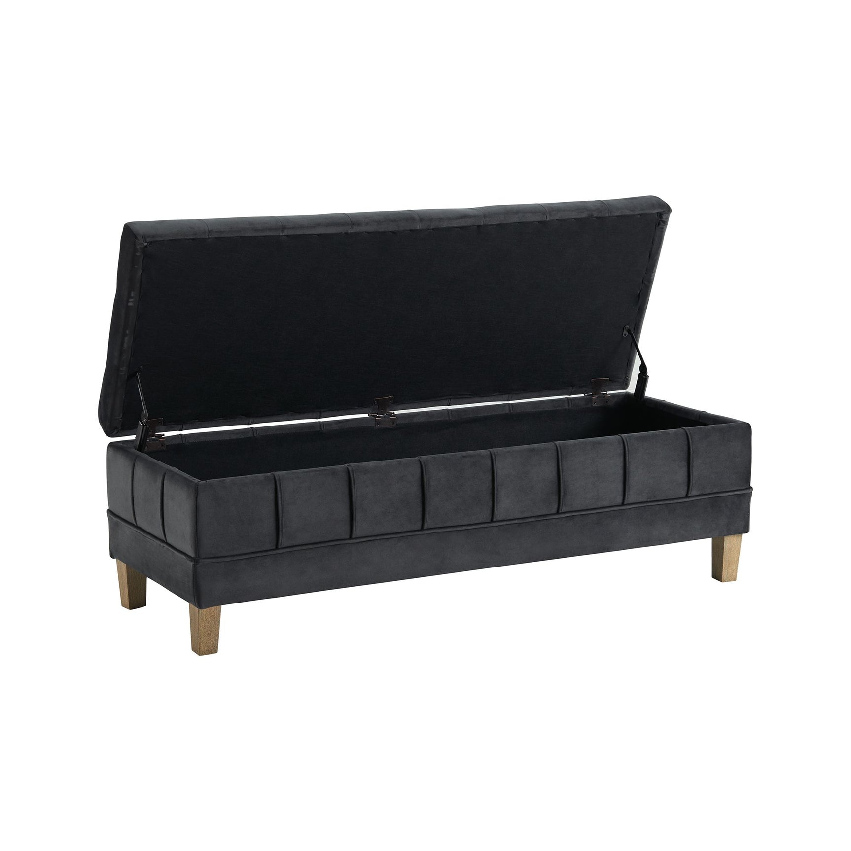 Crosby Bench Royale Grey (ISTA 3) - Tampa Furniture Outlet