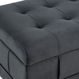Crosby Bench Royale Grey (ISTA 3) - Tampa Furniture Outlet