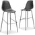 Tampa Furniture Outlet - Ashley Furniture - Forestead Dining Room - Bar Height Bar Stool (Set of 2) / Black - D130-130X2