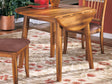 Tampa Furniture Outlet - Ashley Furniture - Berringer Dining Room - Round DRM Drop Leaf Table / Rustic Brown - D199-15