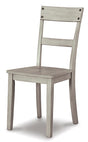 Tampa Furniture Outlet - Ashley Furniture - Loratti Dining Room - Dining Chair (Set of 2) / Gray - D261-01X2