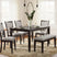 Tampa Furniture Outlet - Ashley Furniture - Langwest Dining Room - Dining Room Table Set (6/CN) / Brown - D422-325