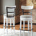 Tampa Furniture Outlet - Ashley Furniture - Valebeck Dining Room - Tall UPH Swivel Barstool(1/CN) / White - D546-530