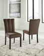 Tampa Furniture Outlet - Ashley Furniture - Jeshina Dining Chair (Set of 2) - Dining Chair (Set of 2) / Mocha - PCD581-01X2
