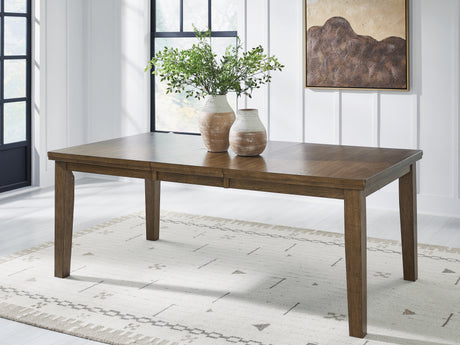 Tampa Furniture Outlet - Ashley Furniture - Urbinforte Dining Room - Dining Room Butterfly EXT TBL / Light Brown - PCD592-35