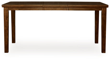 Tampa Furniture Outlet - Ashley Furniture - Ralene Dining Room - DRM Counter Butterfly EXT TBL / Medium Brown - D594-32