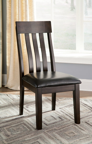 Tampa Furniture Outlet - Ashley Furniture - Haddigan Dining Room - Dining Chair (Set of 2) / Dark Brown - D596-01X2