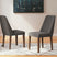 Tampa Furniture Outlet - Ashley Furniture - Lyncott Dining Room - Dining Chair (Set of 2) / Charcoal/Brown - D615-02X2