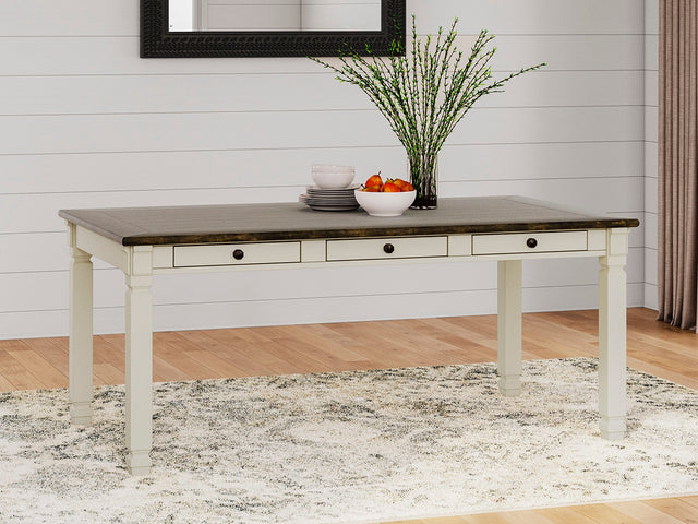 Tampa Furniture Outlet - Ashley Furniture - Bolanburg Dining Room - Display Cabinet / Antique White - D647-76