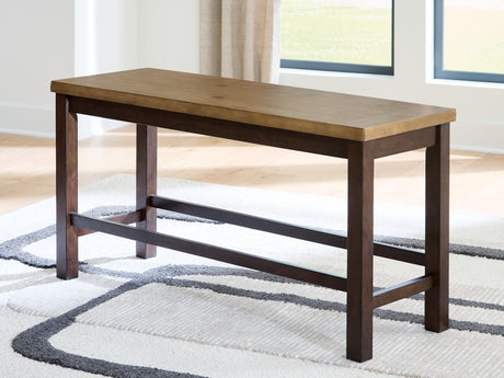 Tampa Furniture Outlet - Ashley Furniture - Rylandeen Dining Room - Double Counter Bench (1/CN) - PCD651-09