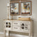 Tampa Furniture Outlet - Ashley Furniture - Shaybrock Dining Room - Dining Room Server / Antique White/Brown - D683-60