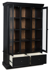 Tampa Furniture Outlet - Ashley Furniture - Greddinton Curio - Curio / Black/Brown - PCD824-186