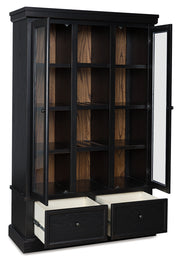Tampa Furniture Outlet - Ashley Furniture - Greddinton Curio - Curio / Black/Brown - PCD824-186