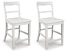 Tampa Furniture Outlet - Ashley Furniture - Greddinton Counter Height Barstool (Set of 2) - Counter Height Barstool (Set of 2) / Multi - PCD824-224X2