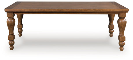 Tampa Furniture Outlet - Ashley Furniture - Greddinton Dining Table - Rectangular Dining Room Table / Brown - PCD824-25