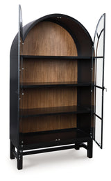 Tampa Furniture Outlet - Ashley Furniture - Greddinton Display Cabinet - Display Cabinet / Black/Brown - PCD824-376