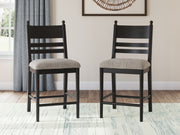Tampa Furniture Outlet - Ashley Furniture - Greddinton Dining Room - Counter Height Barstool (Set of 2) - PCD824-724X2