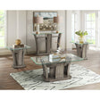 Dapper Square End Table Grey – SKU TPR350ET | Elements
