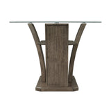 Dapper Grey Rectangular Counter Table - Tampa Furniture Outlet