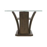 Dapper Rectangular Standard Dining Table in Walnut