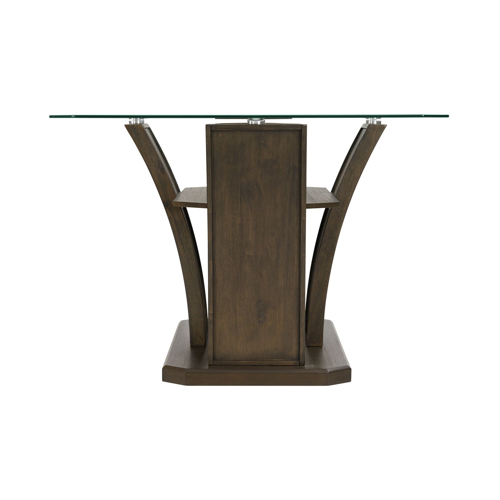 Dapper Rectangular Standard Dining Table in Walnut