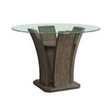 Dapper Grey Round Counter Table