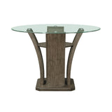 Dapper Grey Round Counter Table