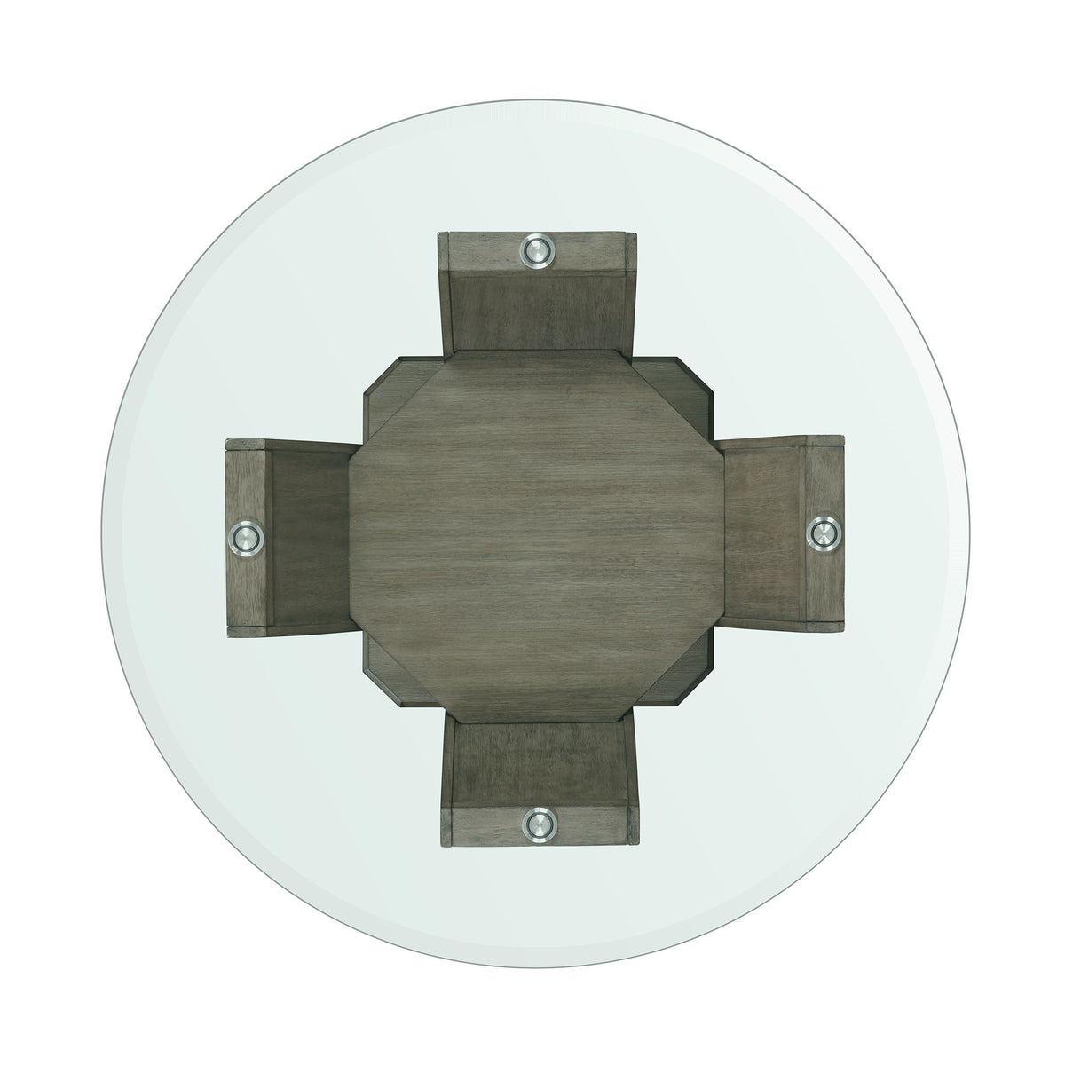 Dapper Grey Round Counter Table