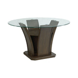 Dapper Round Dining Table in Walnut