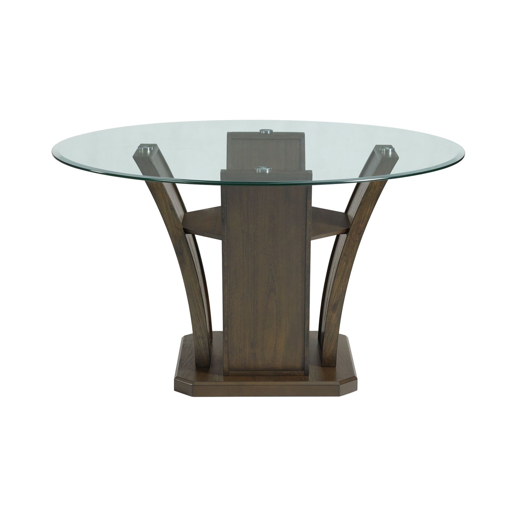 Dapper Round Dining Table in Walnut
