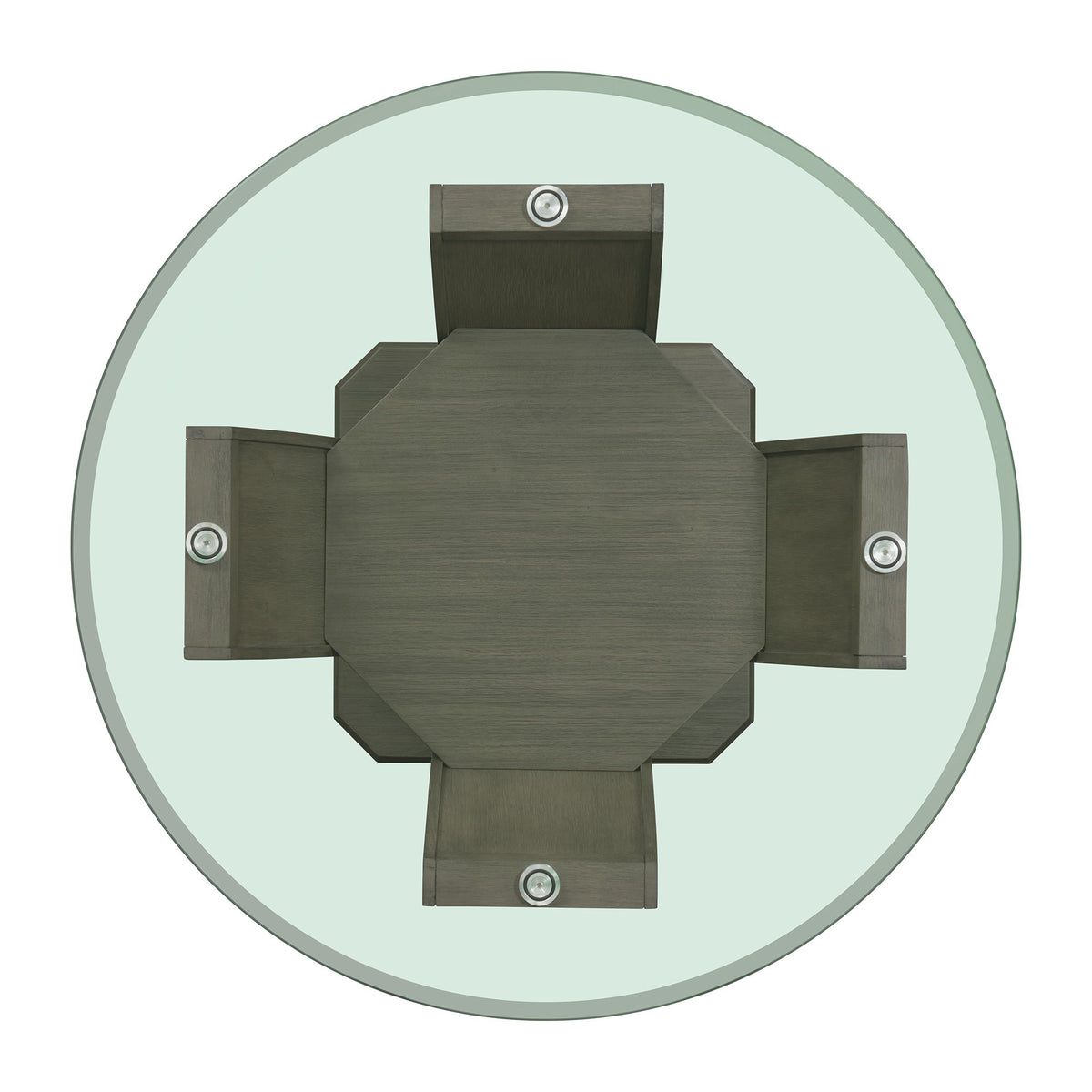 Dapper Grey Round Dining Table